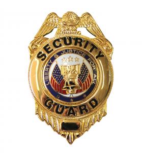 security guard badge