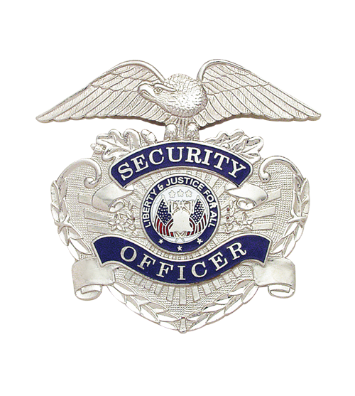 Security Officer Cap Badge - W58