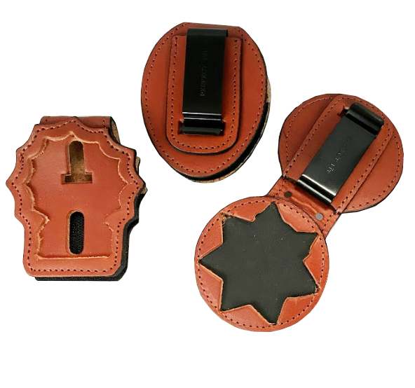 Tan leather belt clip holder