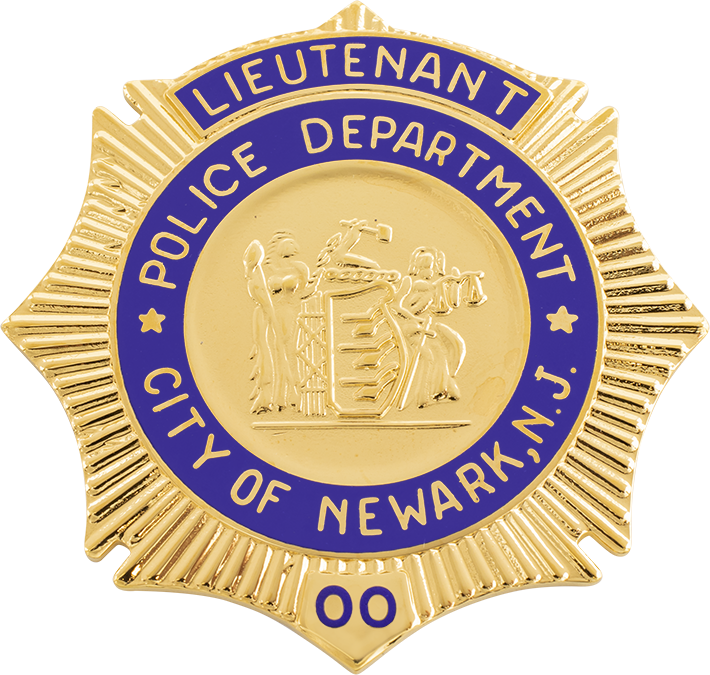 NEWARK POLICE - LIEUTENANT | Badge And Wallet