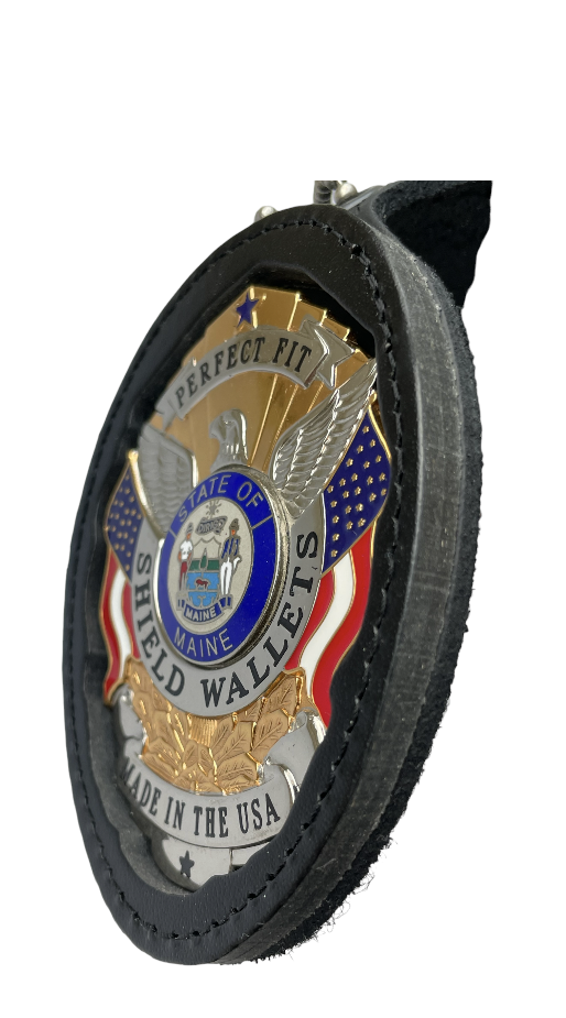 Premium Recessed Belt Clip Badge Holder