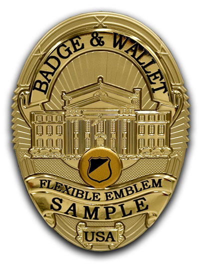 Flexible Badge - Gold