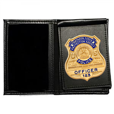 Convertible Flip-out Badge Wallet & Case Shield