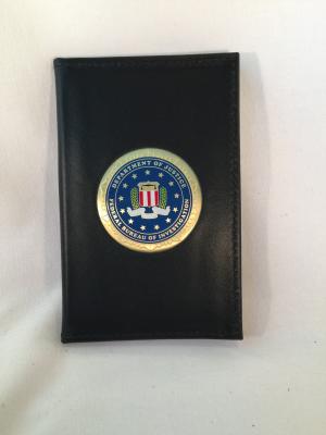FBI Medallion Double ID Credential Wallet
