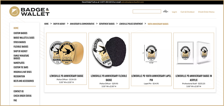 Easy online ordering