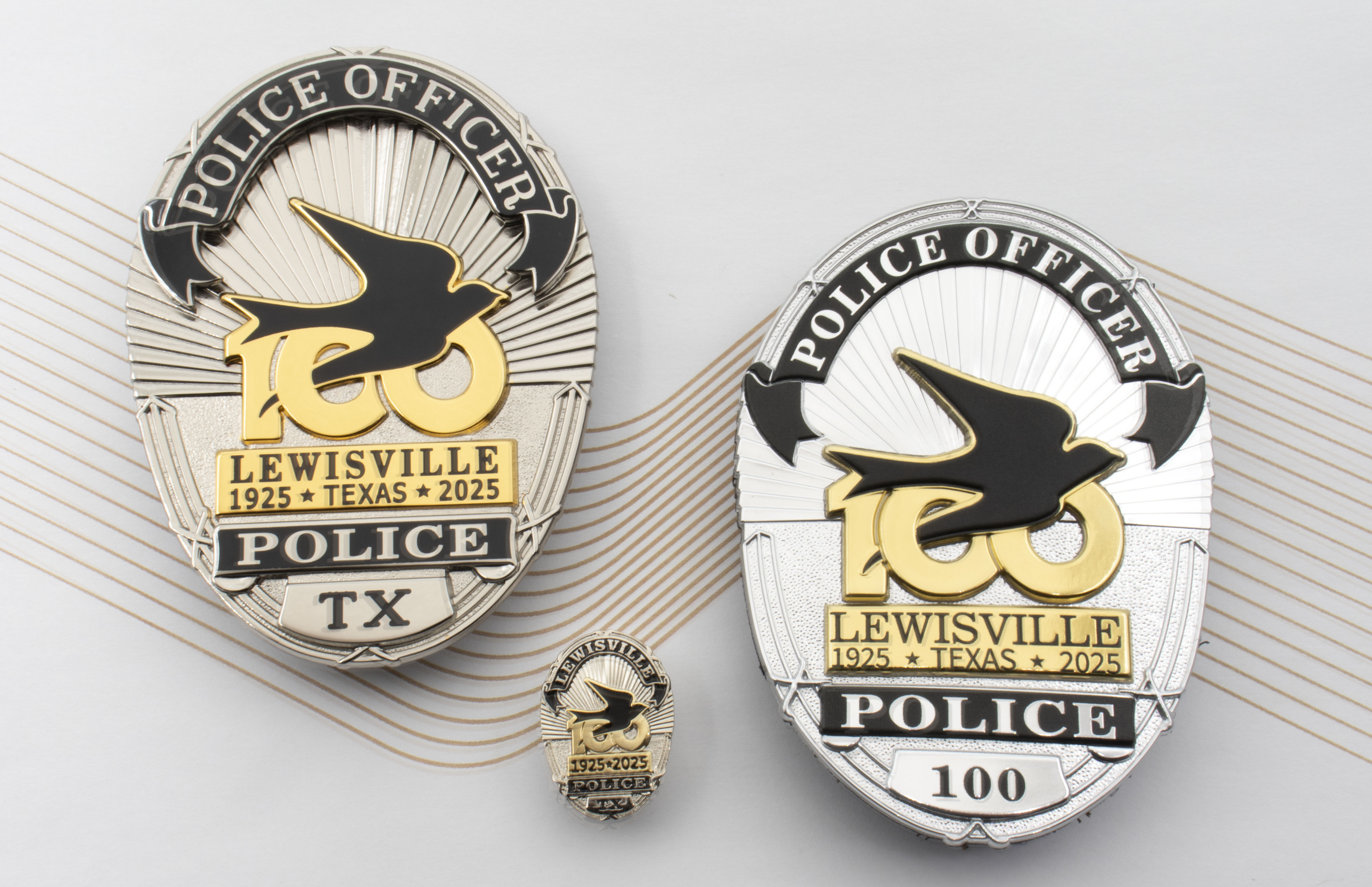 Lewisville Police Centennial Products