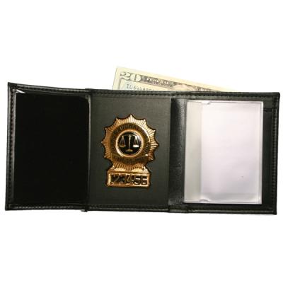 Hidden Badge Wallet w/ Single ID Window | Badge And Wallet