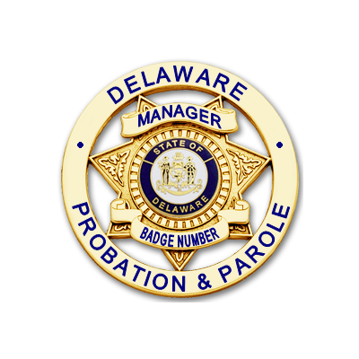 Manager Badge with Multicolor Seal