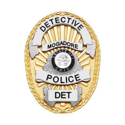 Mogadore Police Detective Badge
