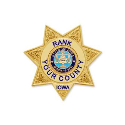 Iowa Sheriff's Badge