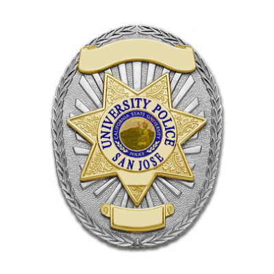 San Jose State University Police Badge
