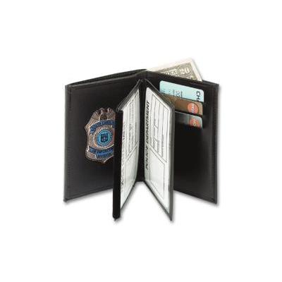 Dk98 Tri-Fold Badge Wallet with Credit Card Slots