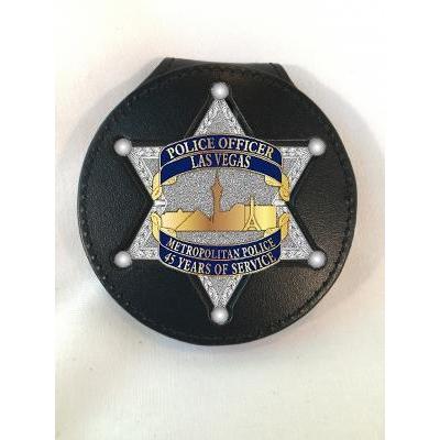 Las Vegas Metropolitan Police Anniversary Badge Holder