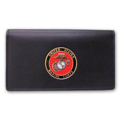 Check Book Cover with Marine Medallion