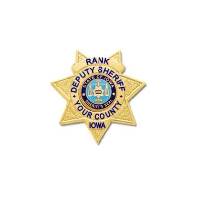 Iowa Sheriff's Badge