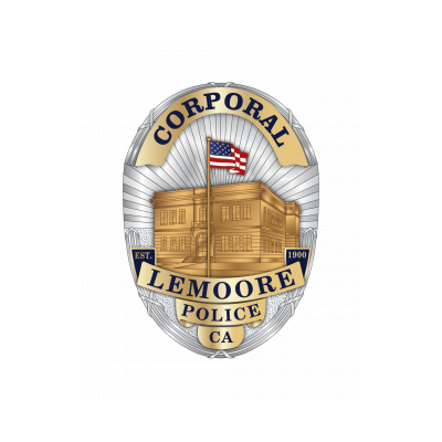 Lemoore Police Department Custom Badge