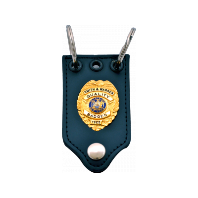 Duty Leather K9 Badge Holder - Recessed