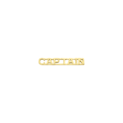 C502 CAPTAIN Collar Letters