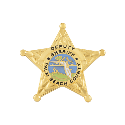 e106 Florida Sheriff Badge