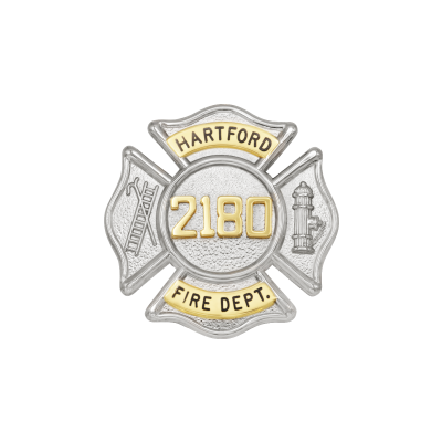 Hartford Fire Department Badge Model F141N