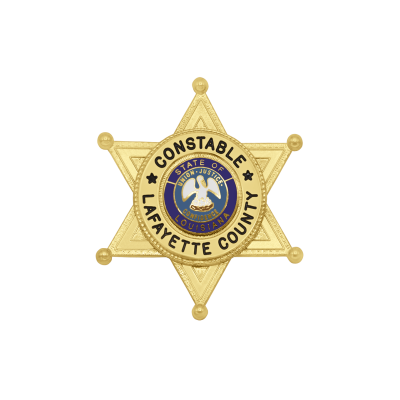 Lafayette County Constable Badge Model M376