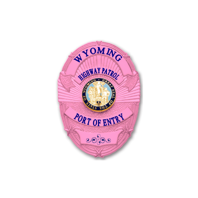 Wyoming Port of Entry Badge