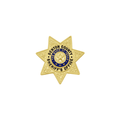 7 Point Star Custom Badge S249D