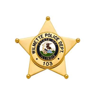 Wilmette Police Dept. Badge Model S252A
