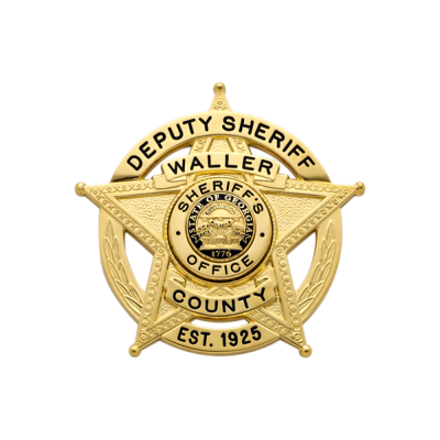 Waller County Sheriff's Office Badge Model S527D