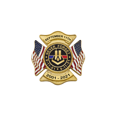Smith & Warren 9/11 20th Anniversary Remembrance Badge S634_911