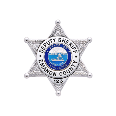 Emanon County Deputy Sheriff Badge Model S651