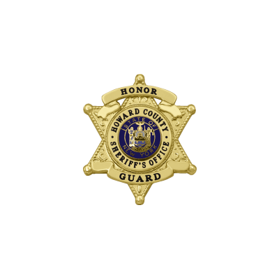 Howard County Sheriff's Office 6 Point Star Custom Badge