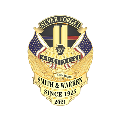 Smith & Warren 9/11 20th Anniversary Remembrance Badge S911_20B