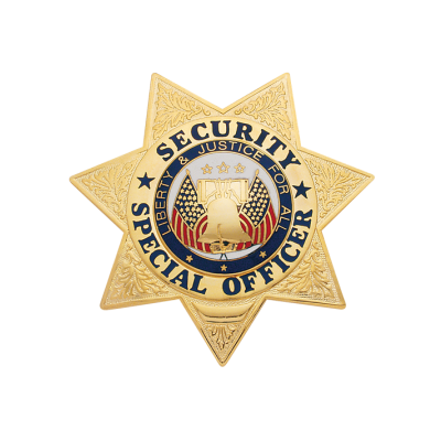 Security Special Officer 7-Point Star Badge