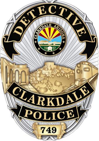Clarkdale PD Custom Badge