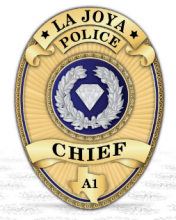 La Joya PD Chief Badge
