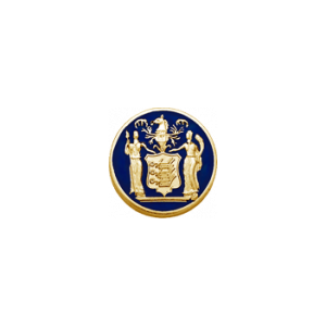 NJ State Seal Lapel Pin