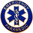 C257BLM Emergency Paramedic Pin