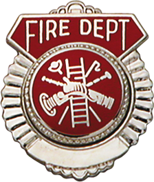 Fire Department Scramble Tie Tack