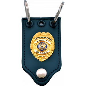 Duty Leather K9 Badge Holder - Recessed