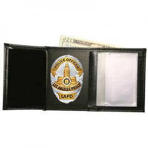 Hidden Agenda Badge Wallet fits LAPD badge wallet.