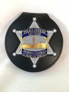Las Vegas Metropolitan Police Anniversary Badge Holder