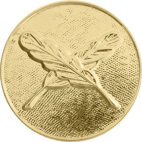 Two Crossed Feathers