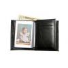 Navy Medallion - Wallet w/ Money Pocket